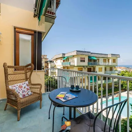 Donna Maria - 3bd Sorrento-pool-terrace * Półwysep Sorrentyński