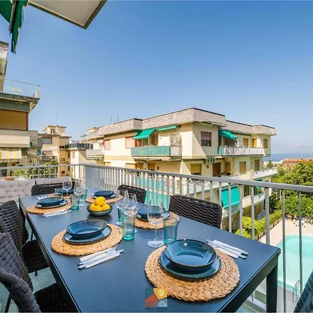 Donna Maria - 3bd Sorrento-pool-terrace Apartament *